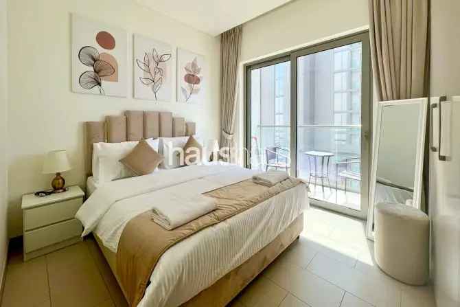 Fully Furnished 1 Bedroom Apartment in Sobha Creek Vistas Reserve with Downtown and Burj Khalifa Views