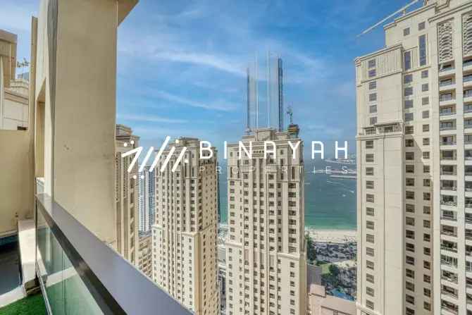 4 Bedroom Penthouse in JBR with Private Pool and Sea Views