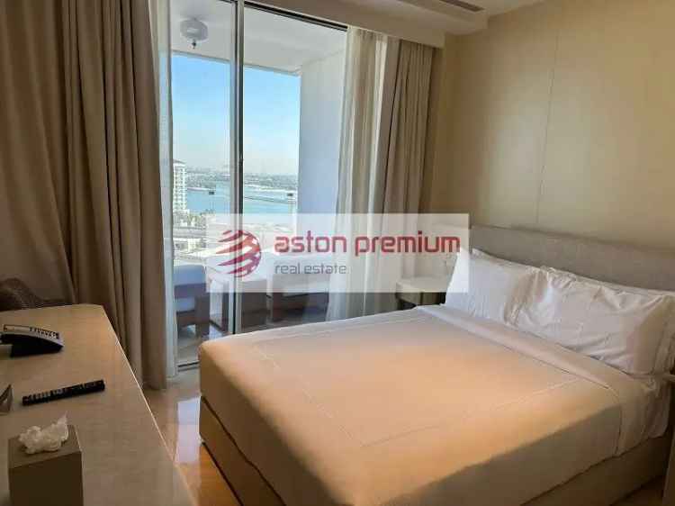 Rent Luxury Furnished High Floor Apartment with Sea View at FIVE Palm Jumeirah