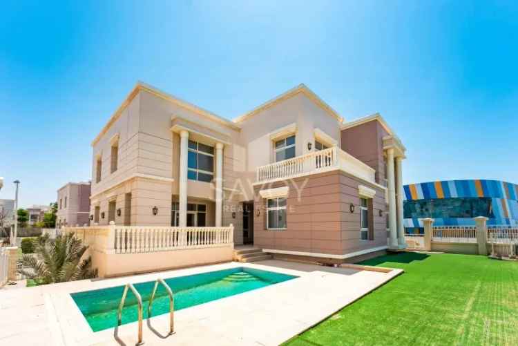 5 Bedroom 9731 Sq.Ft. Villa for Rent in Al Forsan Village, Khalifa City A, Abu Dhabi