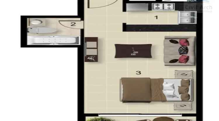 Studio 342 Sq.Ft. Apartment for Sale in International City, Dubai