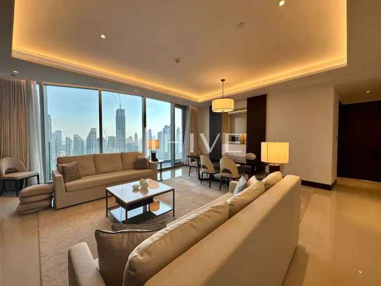 Rent Stunning 3 Bedroom Apartment in The Address Sky View Tower 1