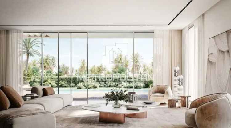 Buy villa in Mohammed Bin Rashid City Dubai with private pool and amenities