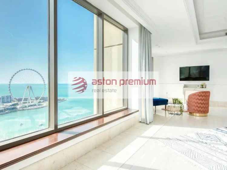 Elite Penthouse Furnished 4 BR Bluewaters View