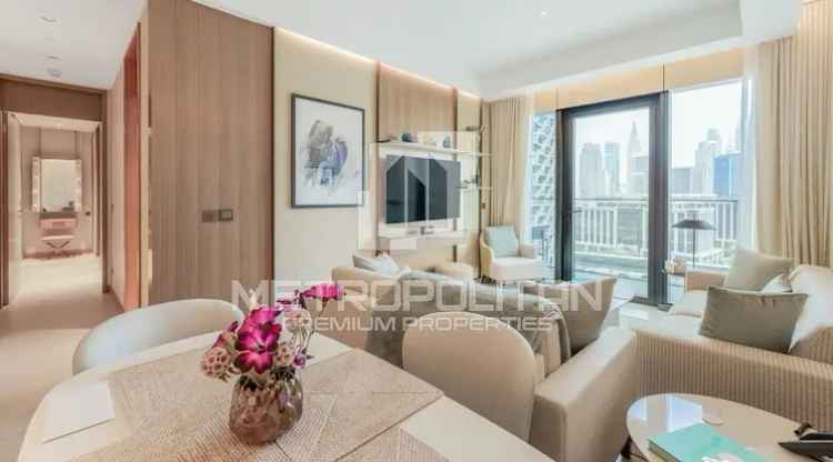 Rent 2 Bedroom Apartment in Downtown Dubai with Burj Khalifa Views