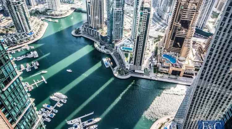 4 Bedroom 6398 Sq.Ft. Penthouse for Rent in Marina Gate, Dubai Marina, Dubai