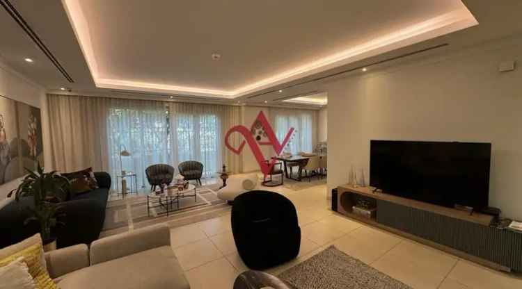 Rent 4 Bedroom Villa in Al Barsha Dubai with Garden and Terrace