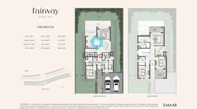 3 Bedroom 5269 Sq.Ft. Villa for Sale in Dubai South, Dubai