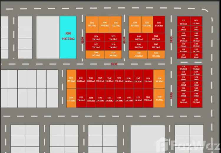 Land plan for sale in Ajman Al Helio 2, large areas and reasonable prices