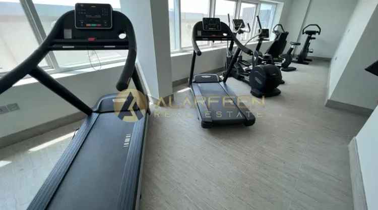 Studio Apartment for Rent in Al Dhabi Tower Arjan Dubai with Balcony