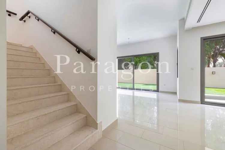 Buy Single Row Family Home in Arabian Ranches 2 with 4 Bedrooms and Maids Room