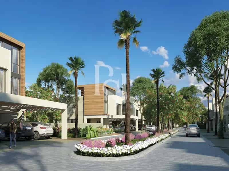 Buy Townhouse in Bloom Gardens Abu Dhabi with 5 Bedrooms and Scenic View