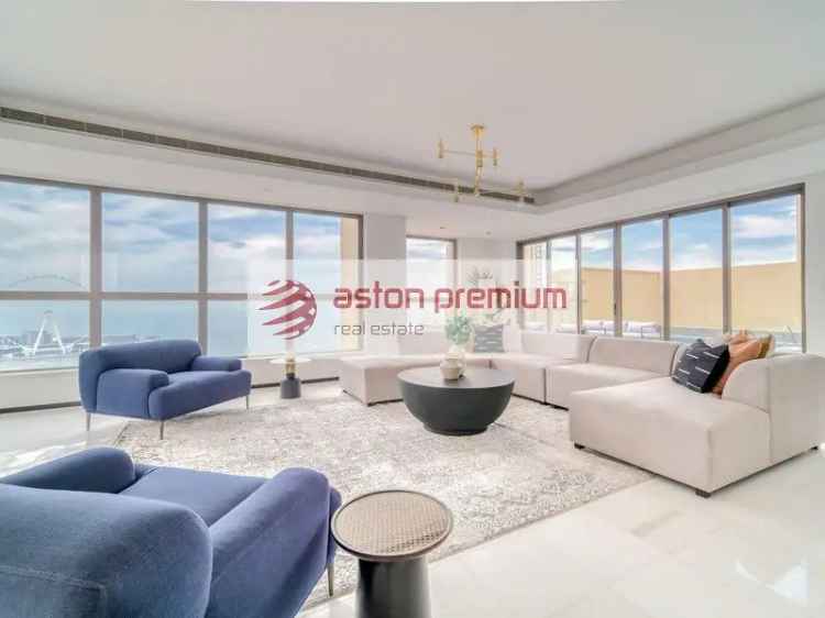 Bluewaters View Furnished JBR 4 Bedrooms