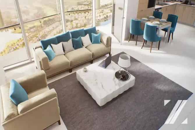 Studio Apartment For Sale in Golf Views Seven City