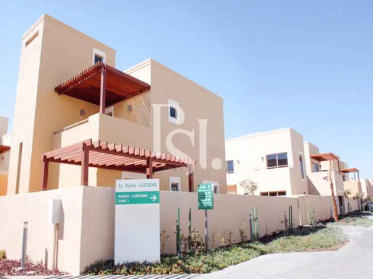 Townhouse for Sale in Khannour , Al Raha Gardens , Abu Dhabi