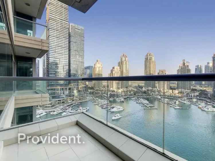 Fully Furnished Full Marina View Managed