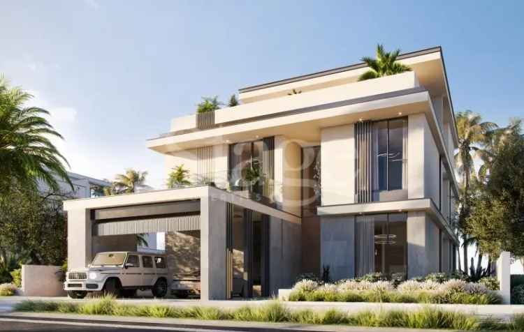 Buy Bespoke 6 Bedroom Villa in Palm Jebel Ali Dubai with Beach Access