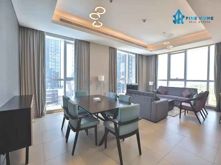 2 Bedroom 1141 Sq.Ft. Apartment for Rent in Corniche Road, Abu Dhabi