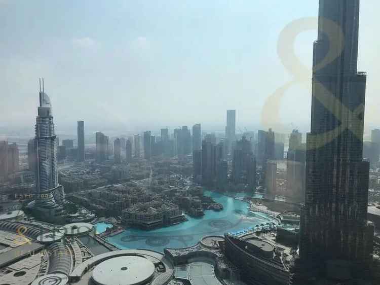 For Rent 2 Bedroom Apartment with Burj View in Address BLVD