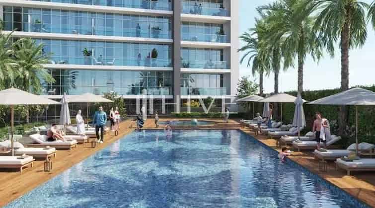 Buy 1 Bedroom Apartment in Downtown Jebel Ali with Community View