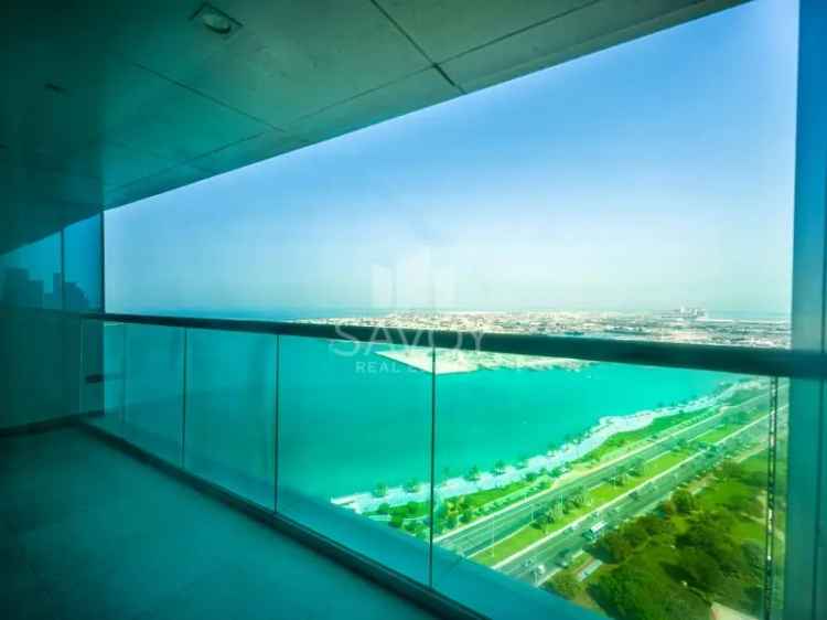 3 Bedroom 1819 Sq.Ft. Apartment for Rent in Corniche Road, Abu Dhabi