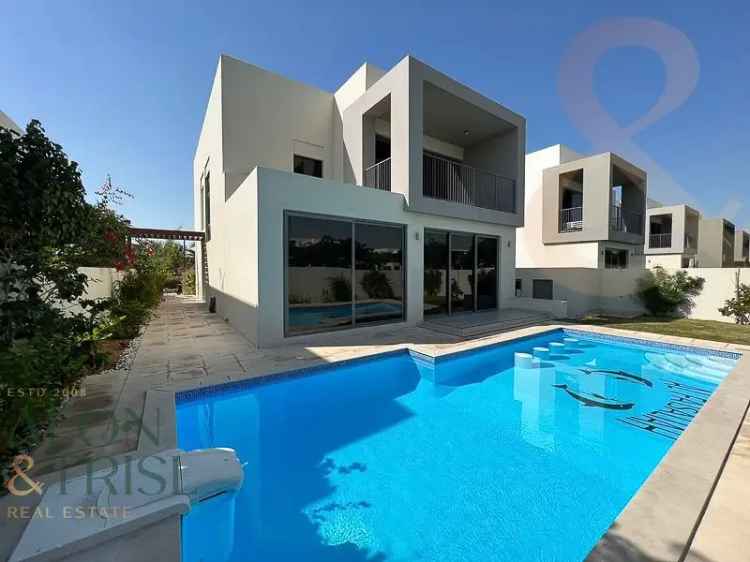 Luxury Rent Villa in Sidra 1 Dubai Hills Estate with Private Pool