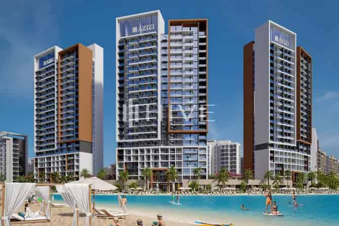 1 Bed Apartment For Sale in Azizi Riviera