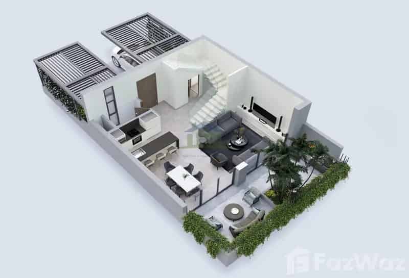2 Bedroom Townhouse for sale at Danah Bay
