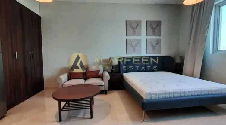 Rent Studio Apartment in Al Dhabi Tower Arjan Dubai with Modern Amenities