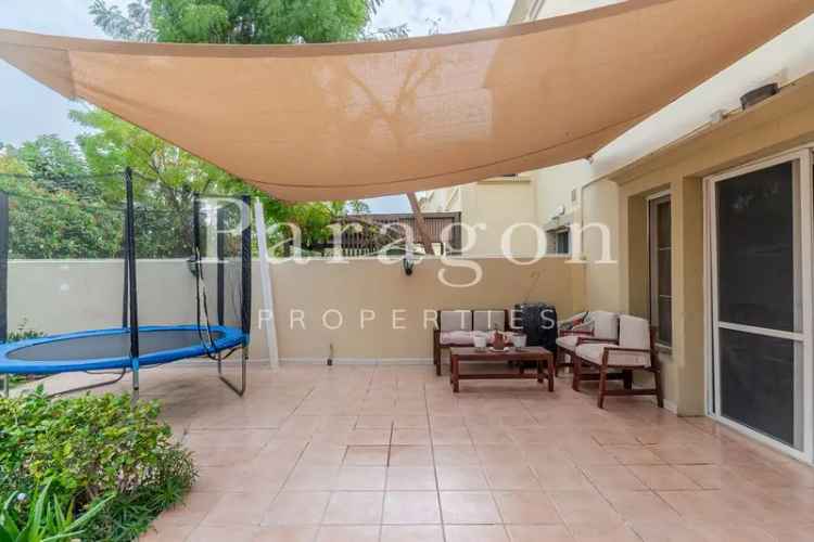 Rent Semi Furnished Villa in The Springs 15 with Private Garden