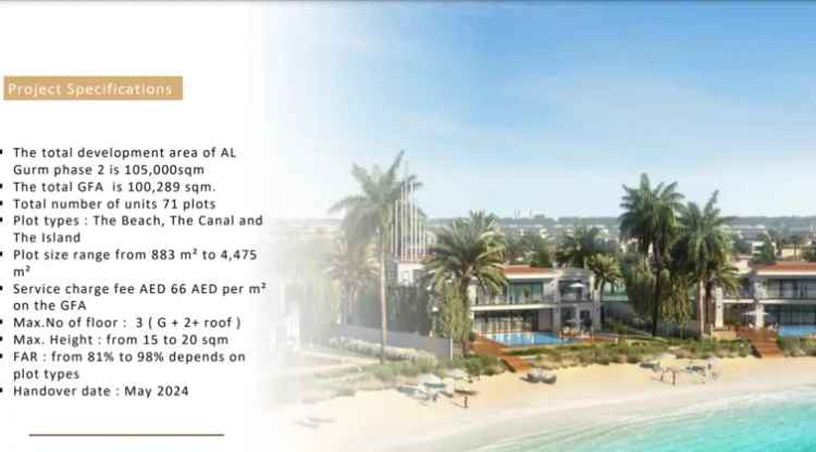 11616 Sq.Ft. Land  for Sale in Al Gurm, Abu Dhabi