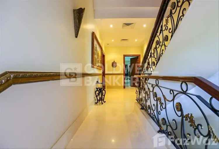 Buy Villa in Emirates Hills with 6 Bedrooms and Elegant Arabic Style