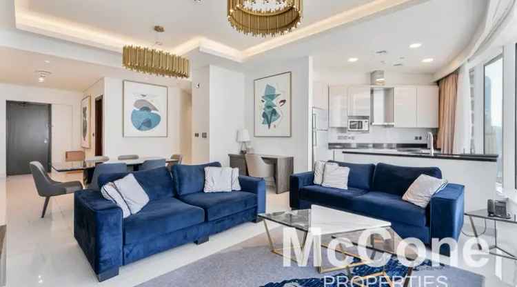 Rent Luxury 2 Bedroom Apartment in Dubai Media City with Sea View