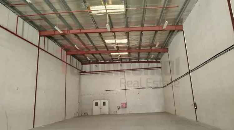 Warehouse for Rent in Industrial Area 18 Sharjah with Easy Truck Access