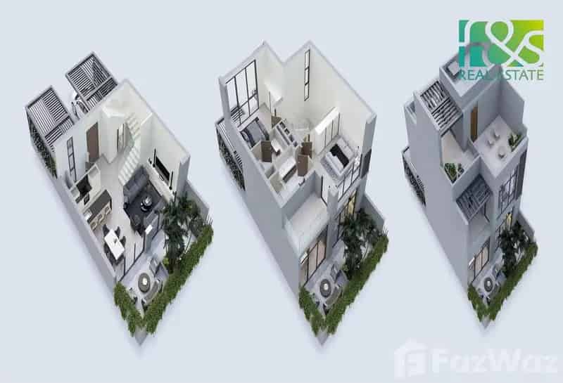 2 Bedroom Townhouse for sale at Danah Bay