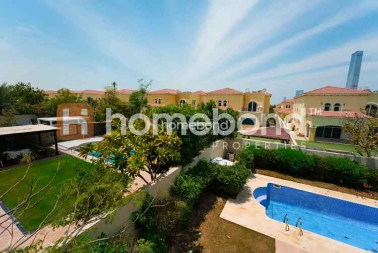 4 Bedroom 5071 Sq.Ft. Villa for Rent in Legacy, Jumeirah Park, Dubai