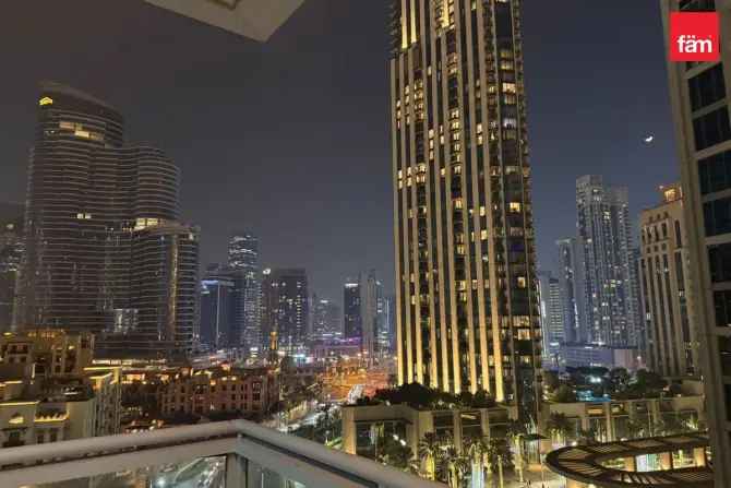 1 Bed Apartment Downtown Dubai Burj Khalifa View