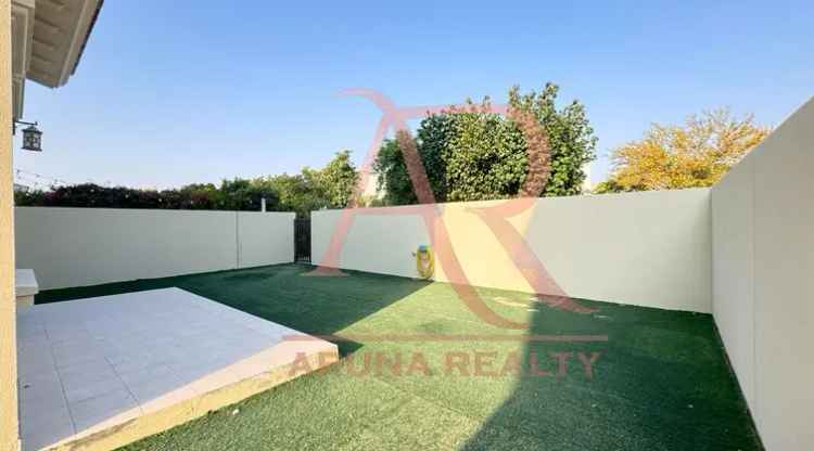 Rent 4 Bedroom Villa in Mira Reem Dubai Park-Facing with Green Views