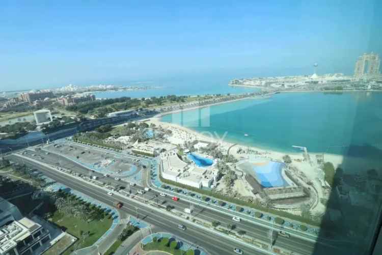 3 Bedroom 1743 Sq.Ft. Apartment for Rent in Corniche Road, Abu Dhabi