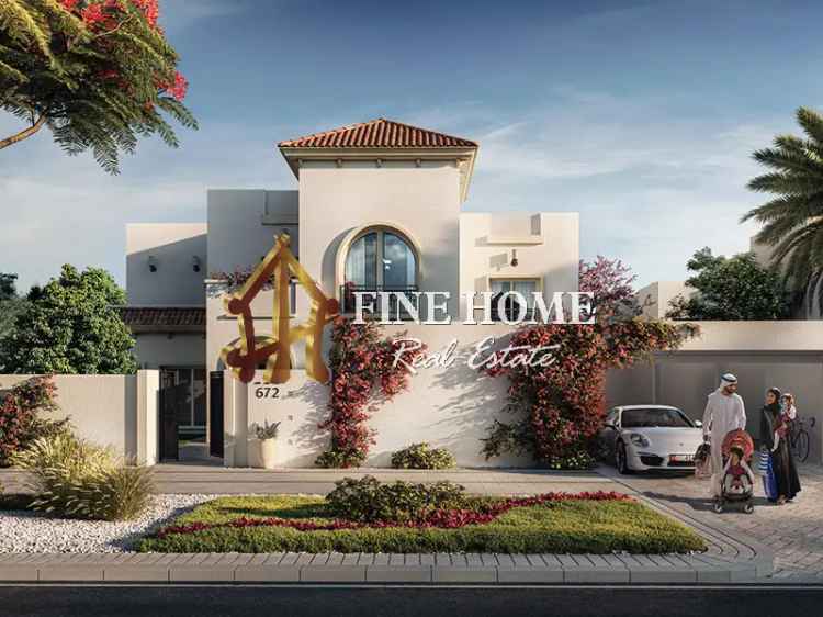 Buy 4 Bedroom Villa in Al Reeman 2 Al Shamkha Abu Dhabi with Garden