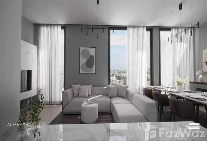 Buy 1 Bedroom Apartment in Al Mamsha Sharjah with Payment Plan