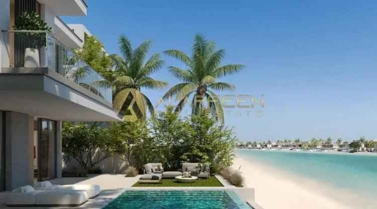 Buy Villa with Beach View in Palm Jebel Ali Dubai Featuring 6 Bedrooms