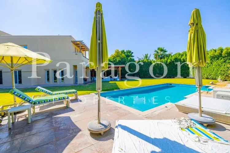 Short Term Rent Luxury Villa in Arabian Ranches with Private Pool