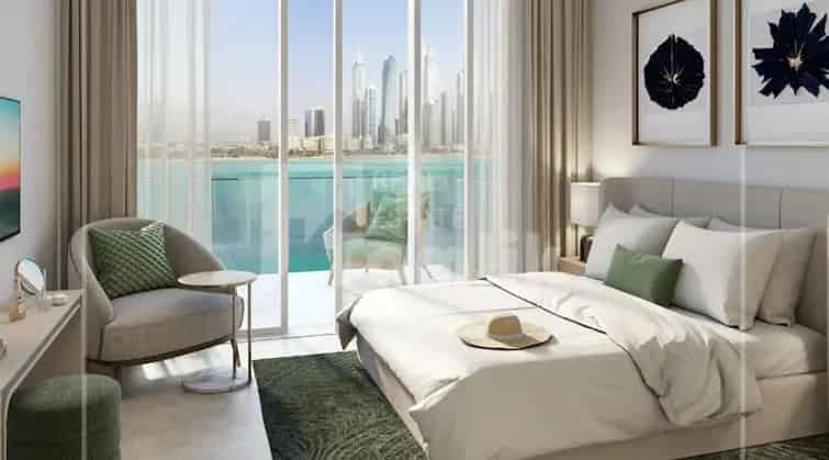 Buy 1 Bedroom Apartment in Dubai Harbour with Sea and Palm View