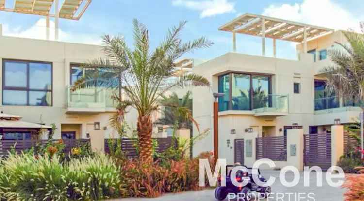 Rent 4 Bedroom Villa in The Sustainable City Dubai with Private Garden