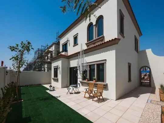 Villa for Sale in Khalifa City A with Mediterranean Charm