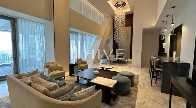 Rent 3 Bedroom Penthouse in Downtown Dubai with Stunning Views