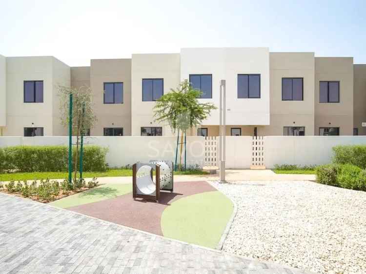 3 Bedroom 1753 Sq.Ft. Townhouse for Rent in Yas Island, Abu Dhabi